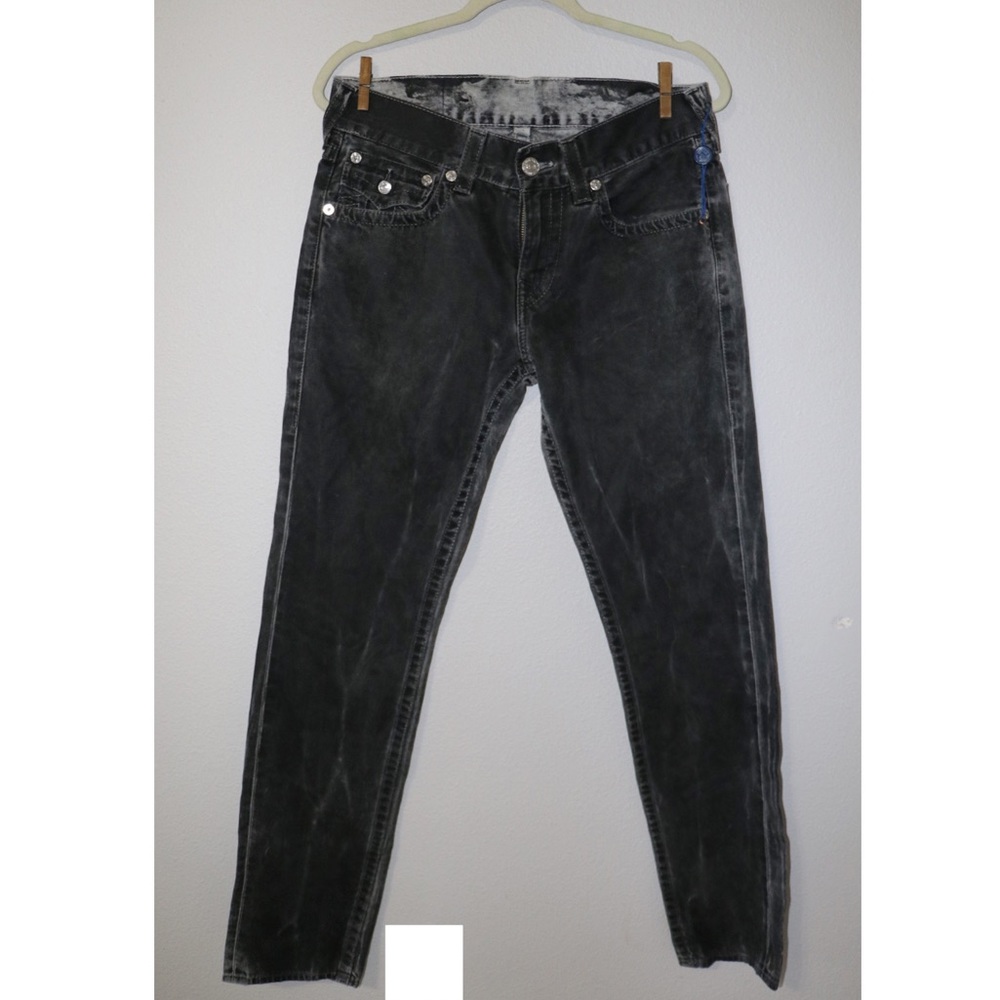 True Religion Men’s Black Slim Fit Jeans